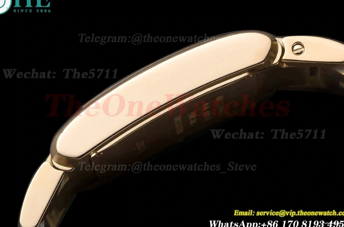 RG Silver Dial Quartz RG 8848F Tank 27mm Française 0418